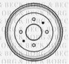 BORG & BECK BBR7025 Brake Drum